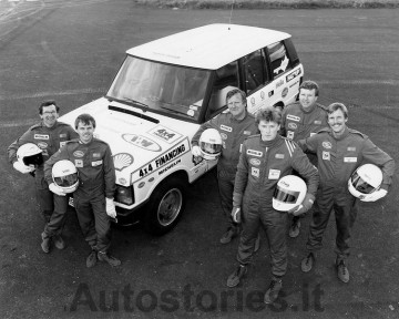 The victorious drivers. L-R Mike Smith, John Faulkner, Colin Parkes, Jon Ward, John Woodward, and Pip Archer.jpg